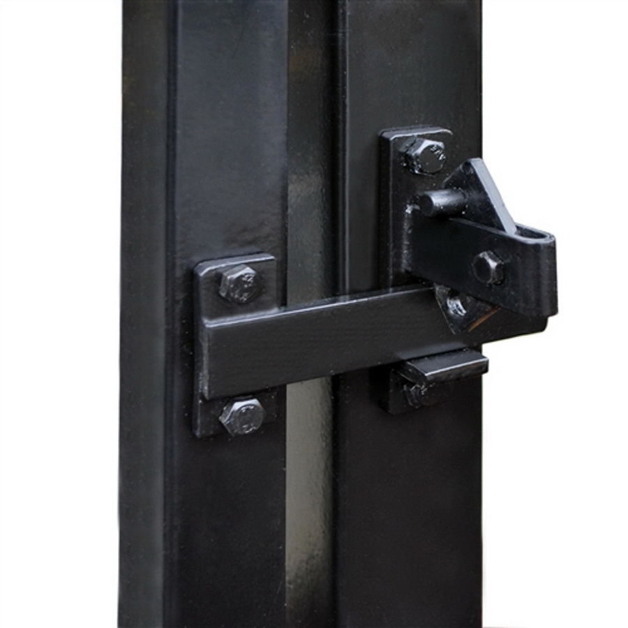 Coated Boxed By Intrepid International Latch Barn Door Horseshoe