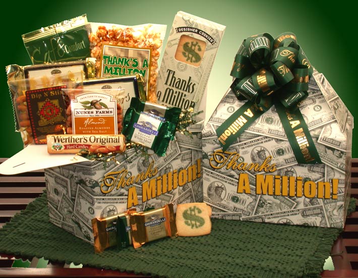 Gift Basket Thanks A Million Deluxe Care Package Medium Sale Reviews Opentip