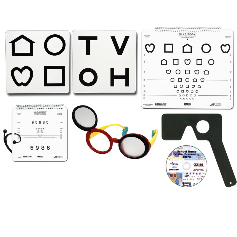 Sloan Letter Translucent 10' Eye Chart 20/100-20/16