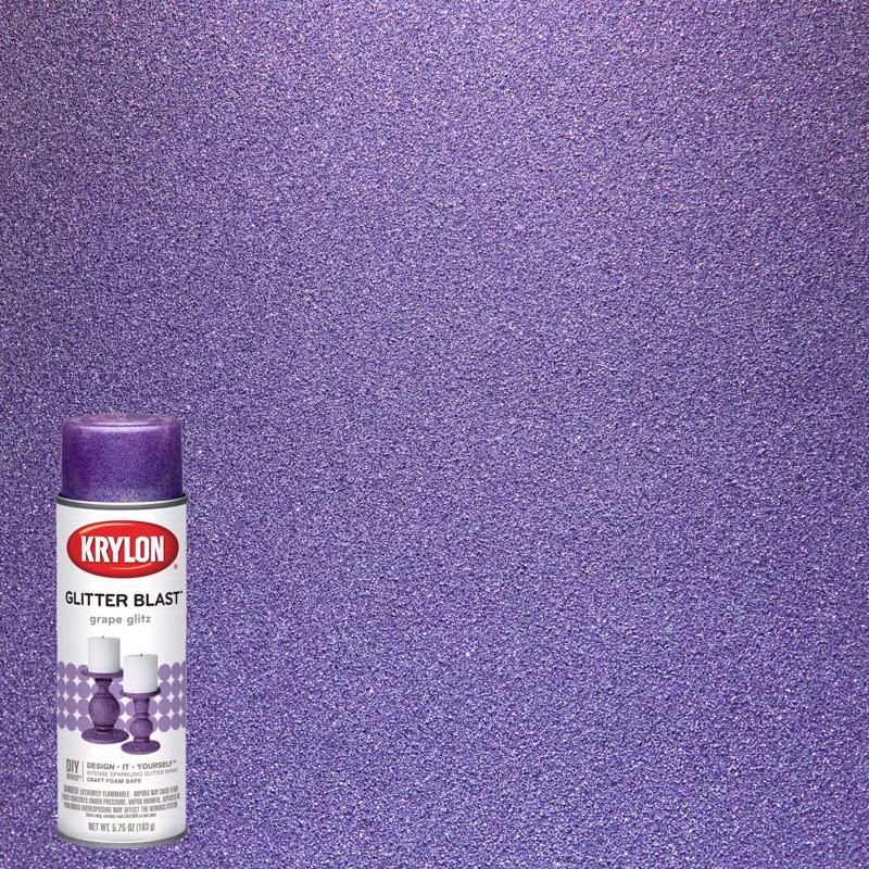 Krylon进口代理批发 Krylon K03813000闪光爆炸葡萄闪存喷漆5.75盎司