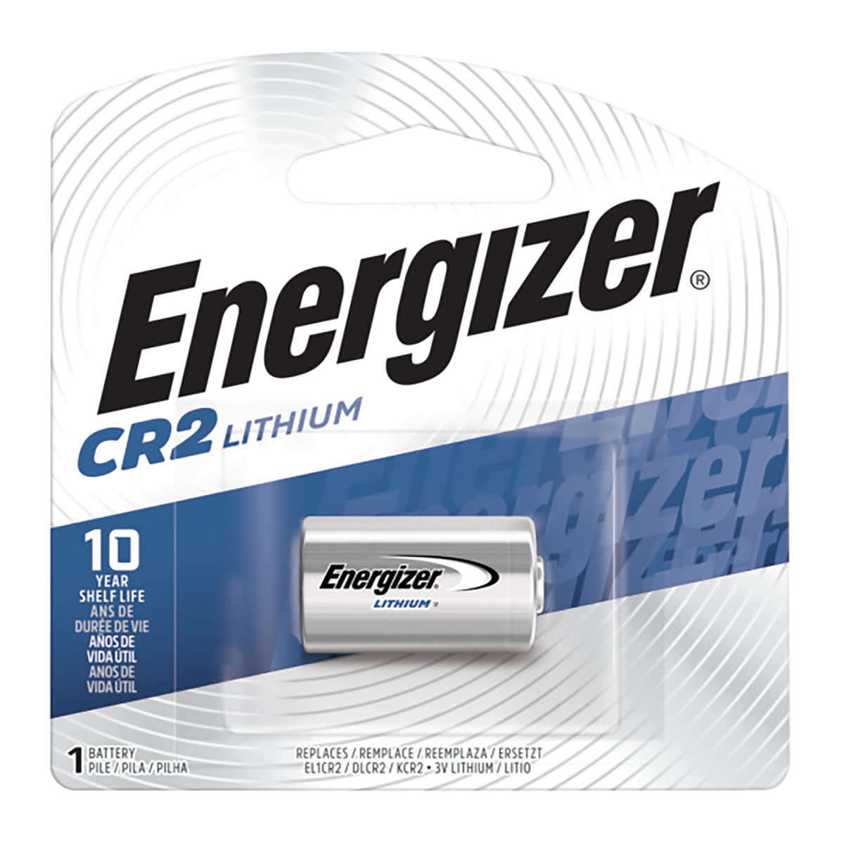 劲量EL1CR2BP锂电池 CR2 3V 相机电池 1粒装