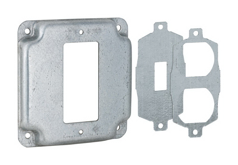 RACO进口代理批发 RACO 808U方钢1帮派4-3/16英寸HX 4-3/16英寸W盒盖