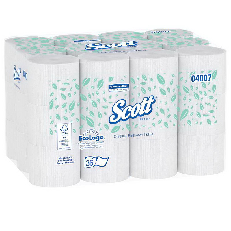 Scott进口代理批发 斯科特04007卫生纸36卷1000张