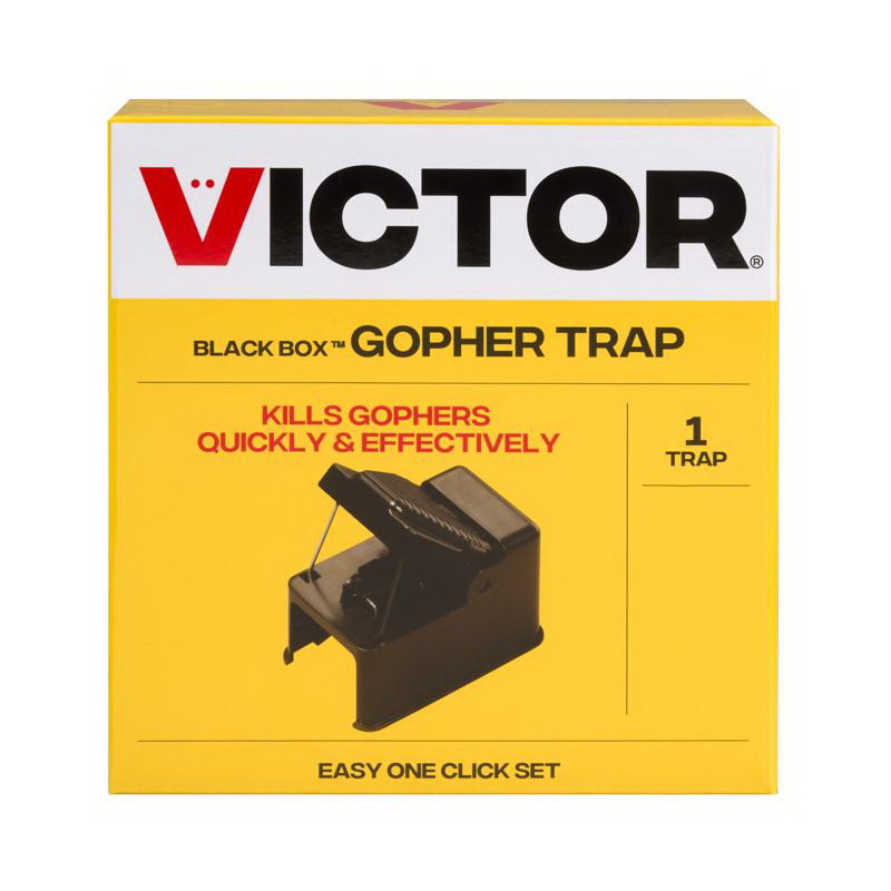 VICTOR进口代理批发 Victor M0626黑匣子螺旋回路动物陷阱，用于Gophers 1 PK