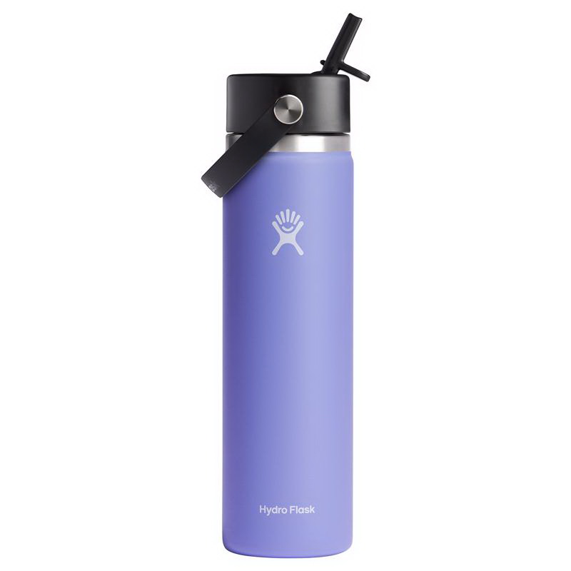 Hydro Flask W24BFS474 20盎司羽扇豆色保温瓶 不含BPA 真空隔热 便携运动水杯