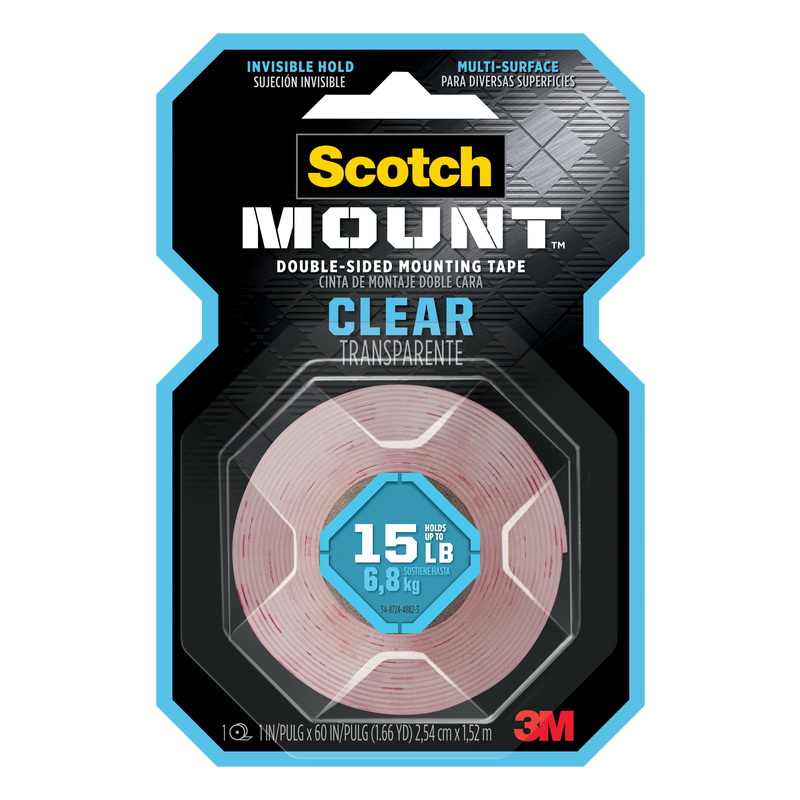 3M进口代理批发 3m 410h Scotch-Mount 60英寸Lx 1英寸W双面安装胶带