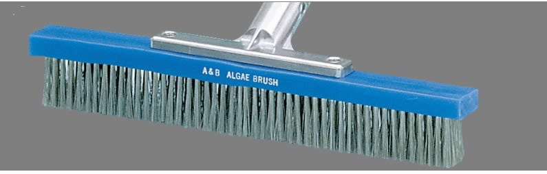 A & B Brush进口代理批发 A & B Brush 5020 A&B 金属背藻刷，不锈钢刷毛 12 英寸，AAB