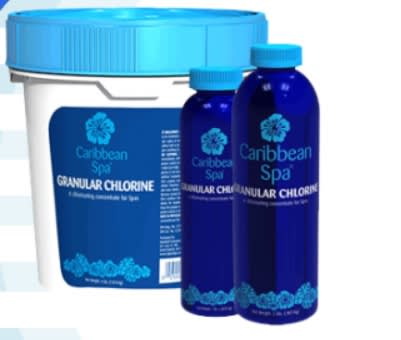 Caribbean Spa进口代理批发 加勒比水疗 C005024-CS20P5 12X1 磅粒状氯