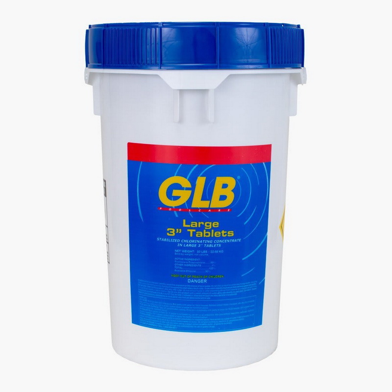 GLB进口代理批发 GLB 71236A 大号 3" 氯片，50 磅