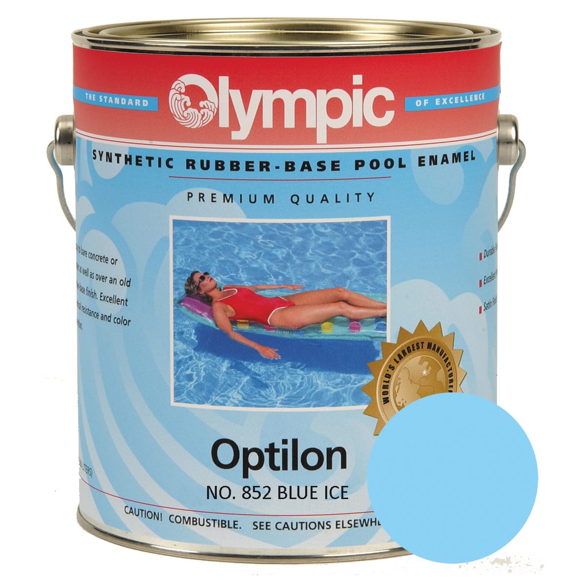 Olympic进口代理批发 Olympic 852-GL Optilon 加仑合成橡胶底漆 - 蓝冰