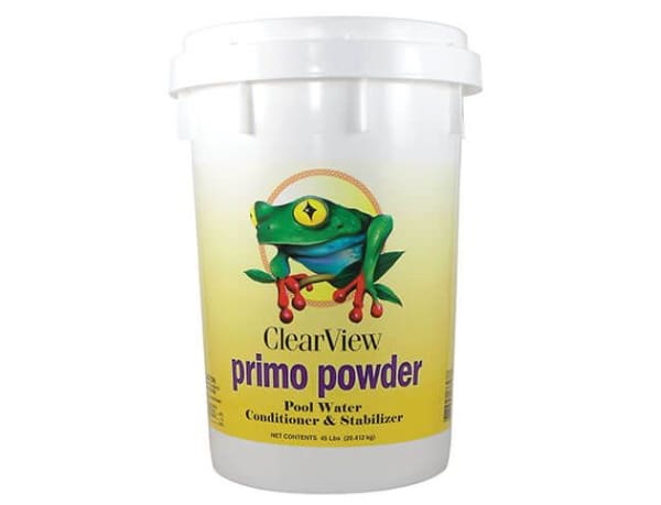 Clearview进口代理批发 Clearview CVCA045 Primo 粉水调理剂，45 磅桶装