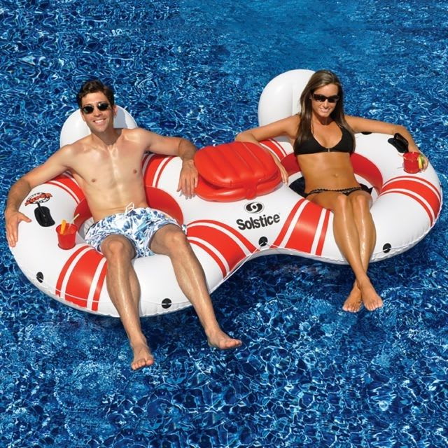 Swimline 90844 Giant 62 Inflatable Baseball Glove Swimming Pool