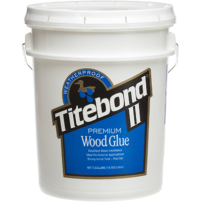 Titebond进口代理批发 Titebond II 优质防水木胶 5 加仑