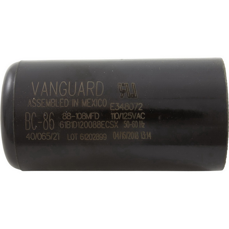 酷牌库|商品详情-Vanguard进口代理批发 Vanguard BC-86 启动电容器，88-108 MFD，115v，1-7/16" x 2-3/4"