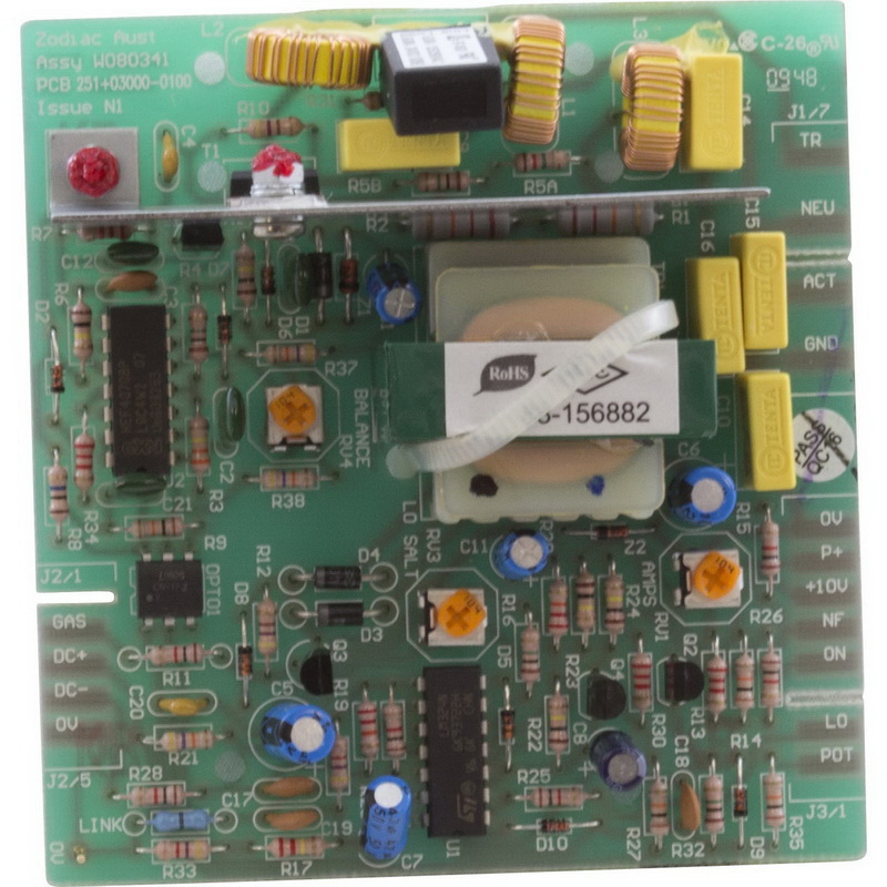 Zodiac进口代理批发 Zodiac W080341 主 PCB，Clearwater C 系列