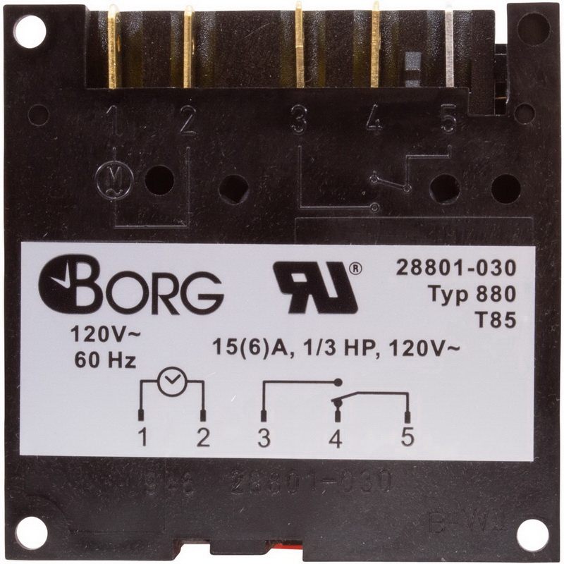 酷牌库|商品详情-Borg/Diehl Controls进口代理批发 Borg/Diehl Controls TA4079 定时器，Diehl，SPDT，面板安装，115v，15A，24 小时