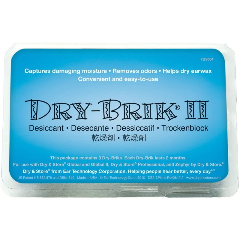 Dry & Store进口代理批发 干燥和储存 Dry Brik 干燥剂 3 件装