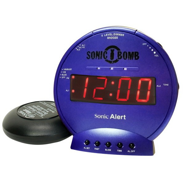 Opentip Com Sonic Alert Sbb500ss Vibrating Alarm Clock