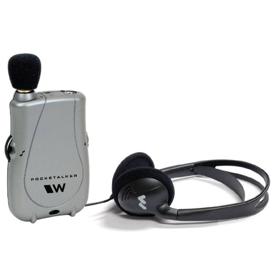 Williams Sound进口代理批发 Williams Sound Pocketalker Ultra 个人声音放大器，带重型折叠耳机 H27