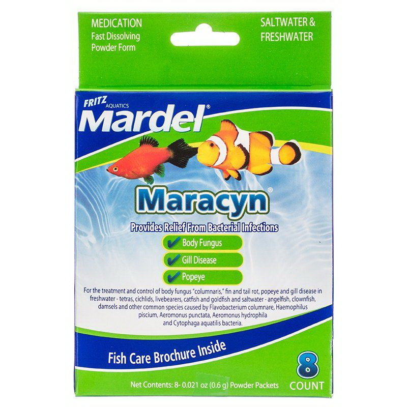 酷牌库|商品详情-Mardel进口代理批发 Mardel Maracyn 抗菌水族箱药物