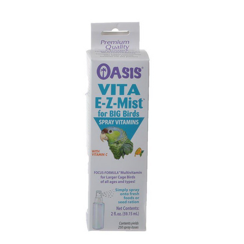 Oasis进口代理批发 Oasis Vita EZ-Mist 适用于大鸟，2 盎司（250 次喷雾），81058