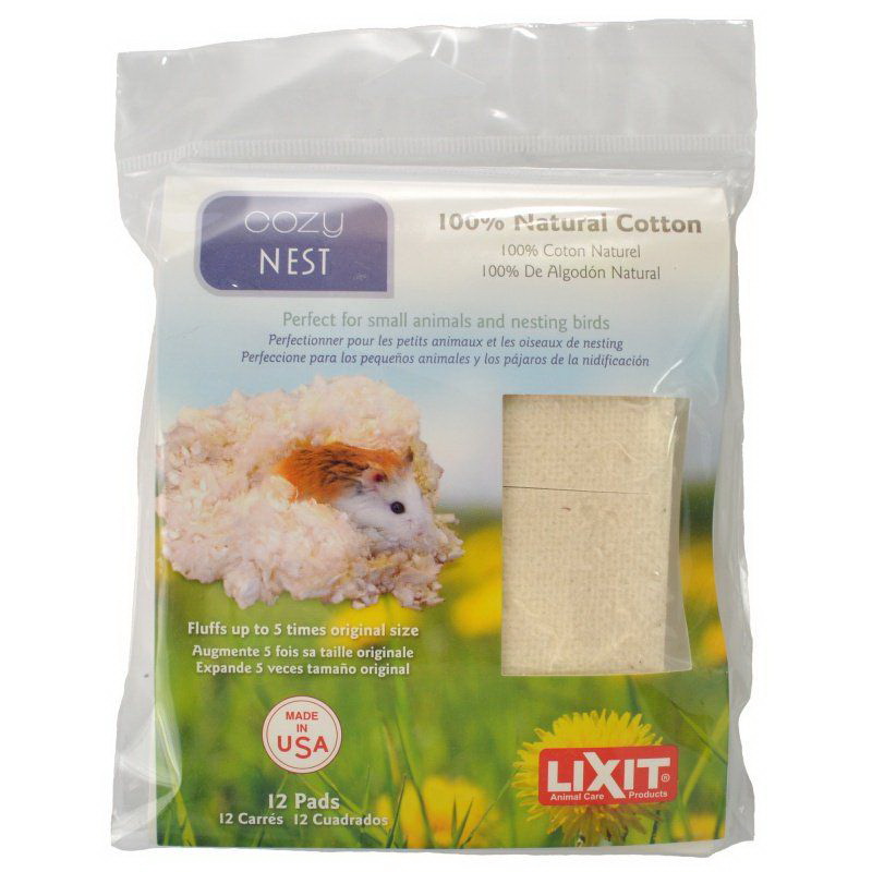 Lixit进口代理批发 Lixit Cosy Nest 天然棉床上用品，12 件，30-0610-036