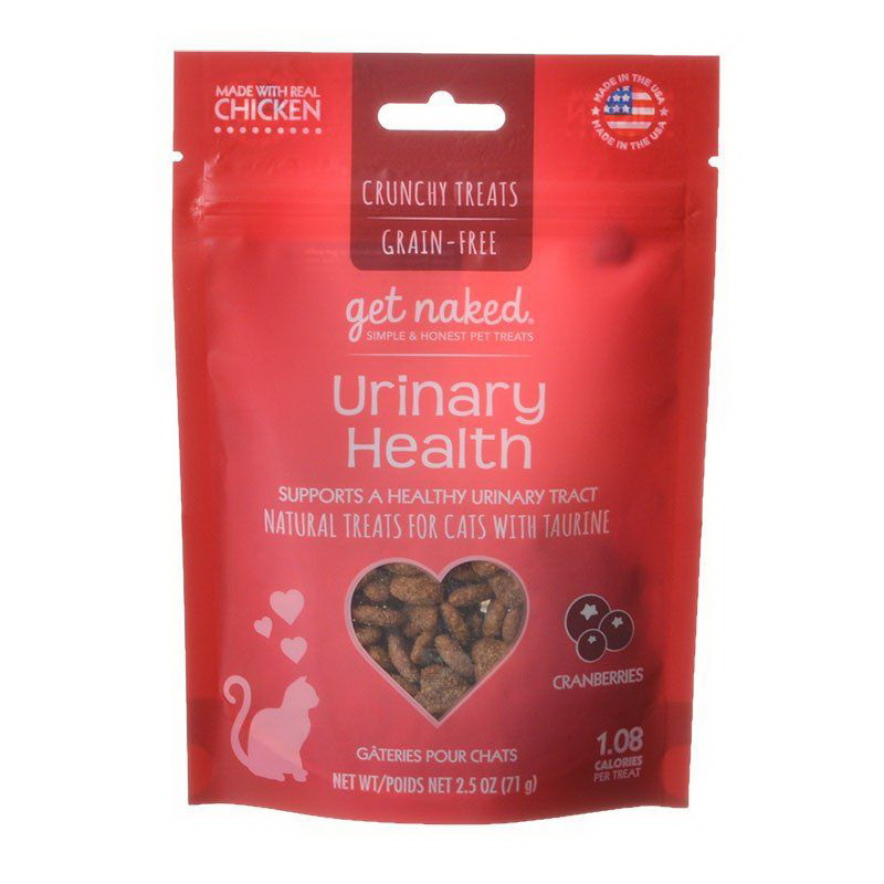 Get Naked进口代理批发 Get Naked 泌尿健康天然猫零食，2.5 盎司，701153