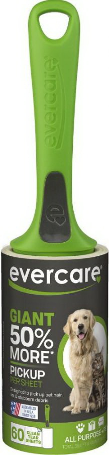 Evercare进口代理批发 Evercare 巨型宠物毛发滚筒，巨型绒毛滚筒 -（60 超大卷），617660