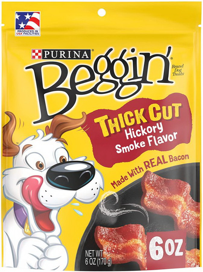 Purina进口代理批发 Purina Beggin' Strips 厚切山核桃烟味