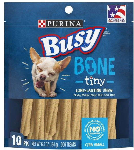 Purina进口代理批发 Purina Busy Bone 真肉狗零食 小号