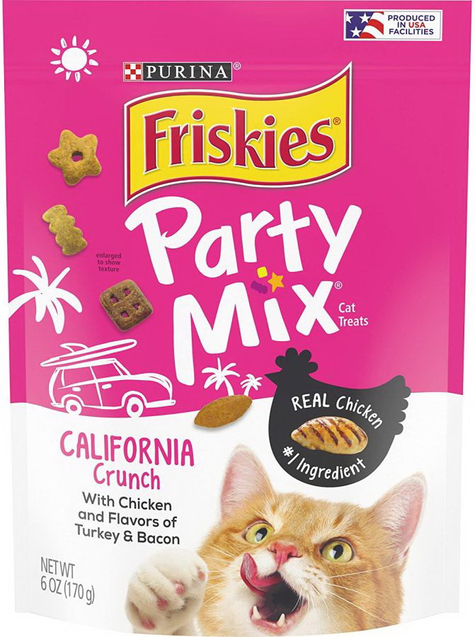 Friskies进口代理批发 Friskies 派对混合脆饼 加州脆饼