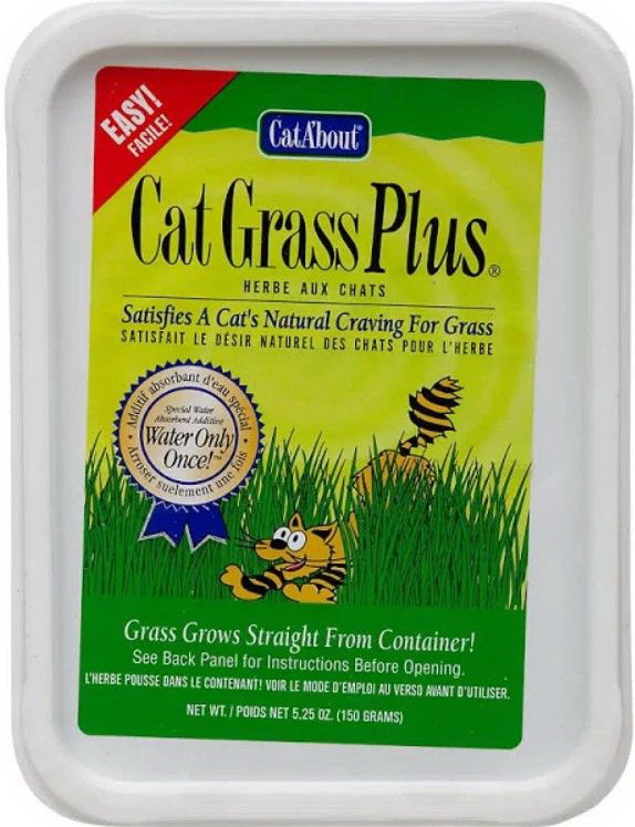 Gimborn进口代理批发 Gimborn Cat-A'bout Cat Grass Plus Multi-Cat，1 片，418736