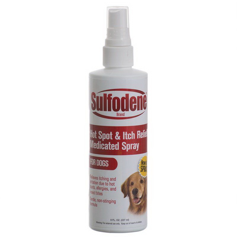 Sulfodene进口代理批发 Sulfodene Hot Spots 狗用皮肤药物，8 盎司 - 泵式喷雾，100526770