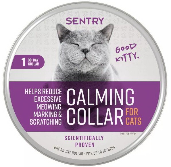 Sentry进口代理批发 Sentry 猫用镇静项圈，1 件，5337