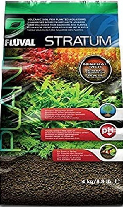 Fluval进口代理批发 Fluval 植物和虾地层水族箱基质，8.8 磅，12694