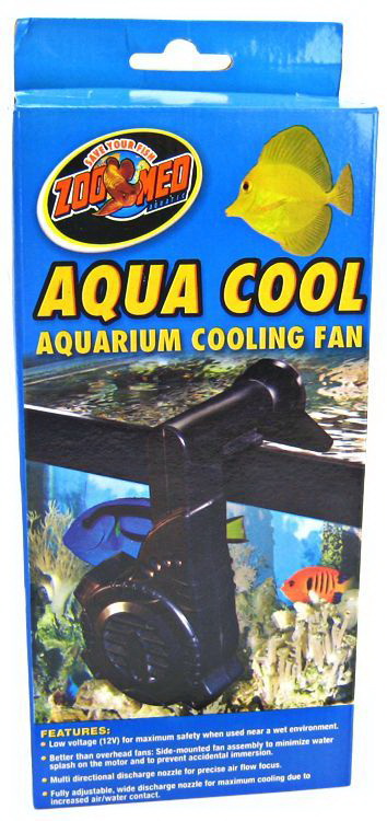Zoo Med进口代理批发 Zoo Med Aquatic Aqua Cool 水族箱冷却风扇，1 件装，AA-13