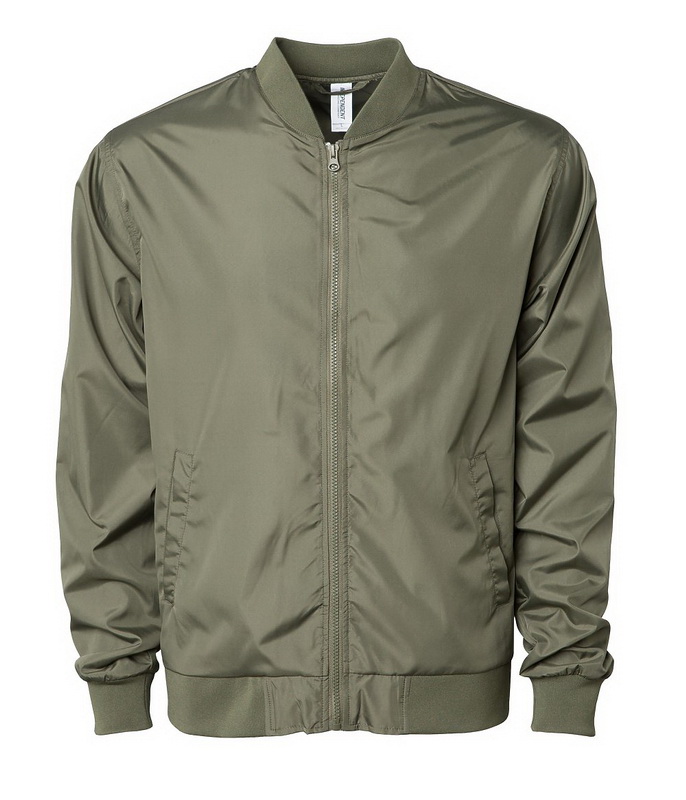 Independent Trading Co. EXP52BMR Lightweight Bomber Jacket Independent Trading Co. EXP52BMR Lightweight Bomber Jacket