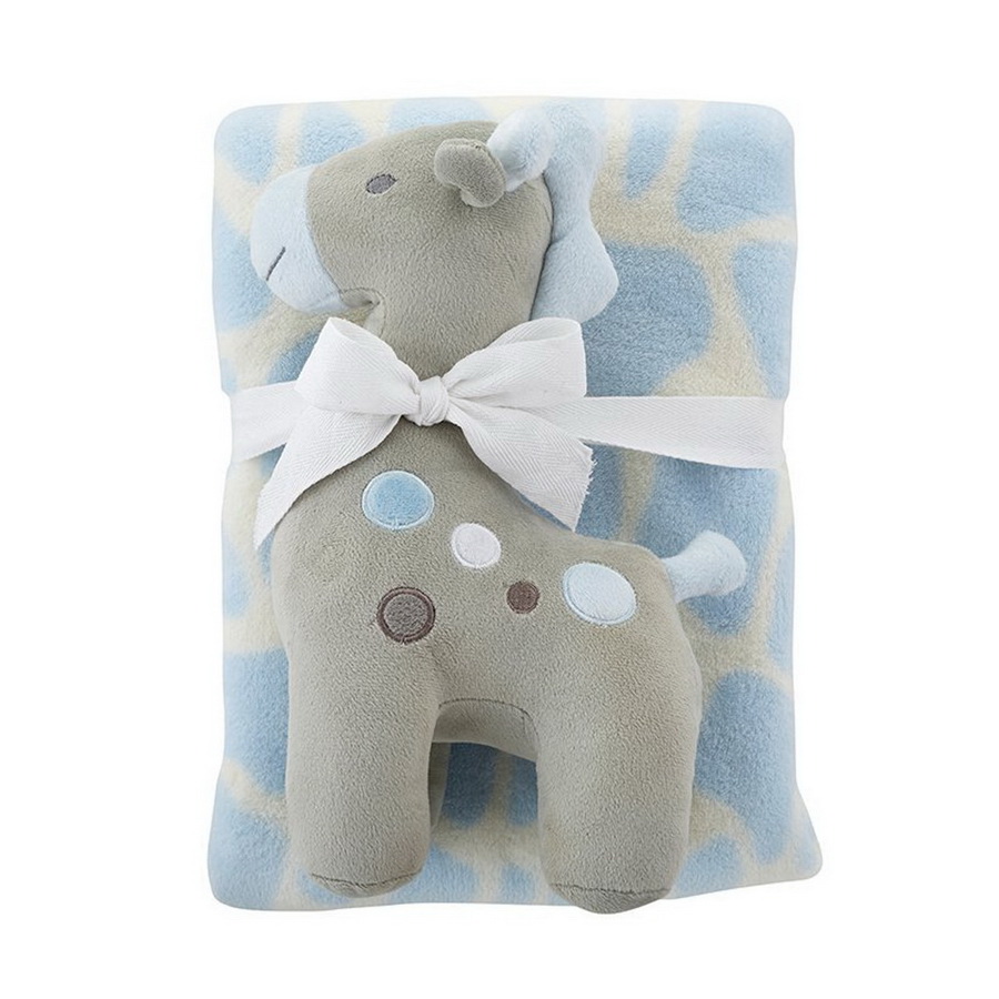 Stephan Baby D4700 Blanket Toy Set Blue Giraffe Sale Reviews