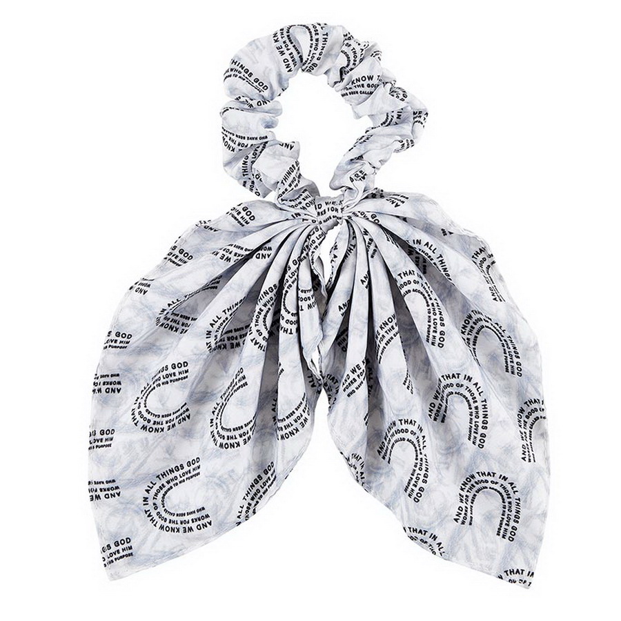 酷牌库|商品详情-Gifts of Faith进口代理批发 信仰的礼物 J5698 Simply Faith Scrunchie - 罗马书 8:28