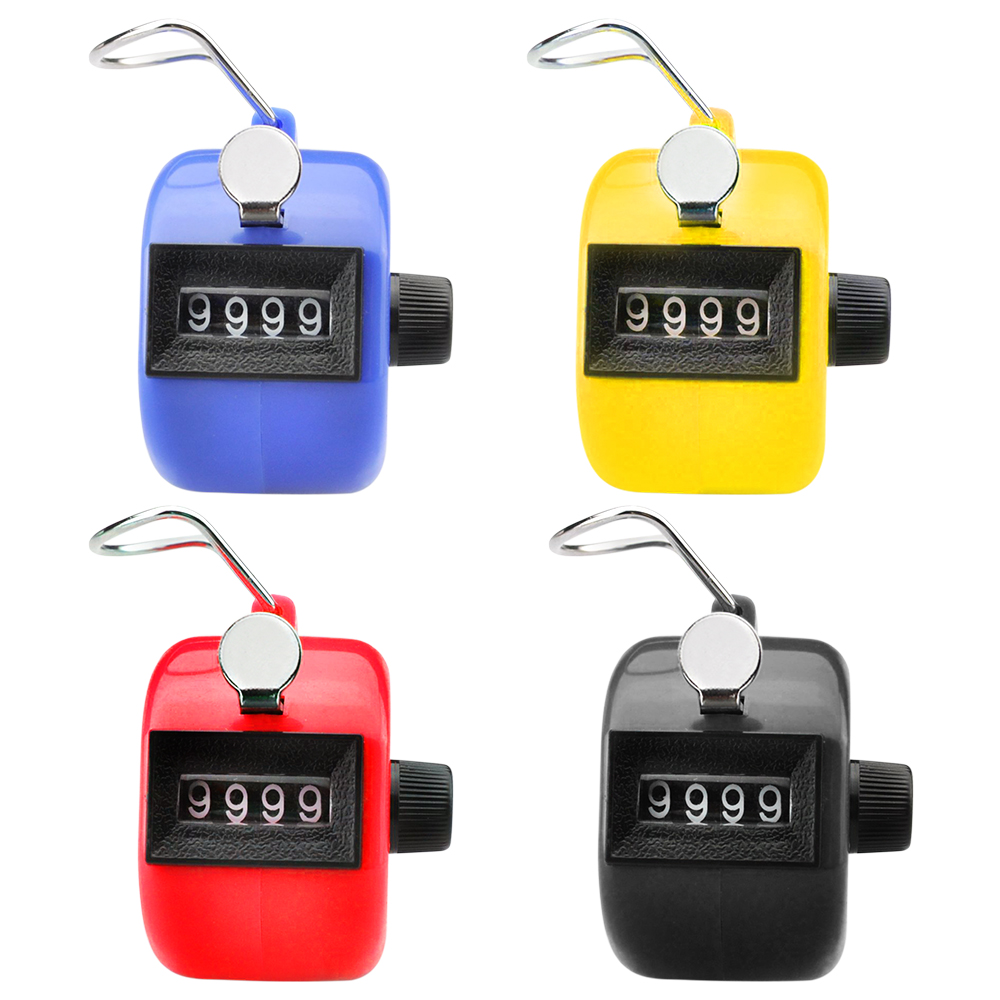 2 PCS Digital Tally Counter Electronic Hand Held Clicker Sports Counter  Add/ Sub