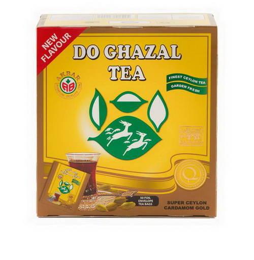 Do Ghazal Tea进口代理批发 Do Ghazal 茶 1494CS 小豆蔻茶袋 24X50X2 G