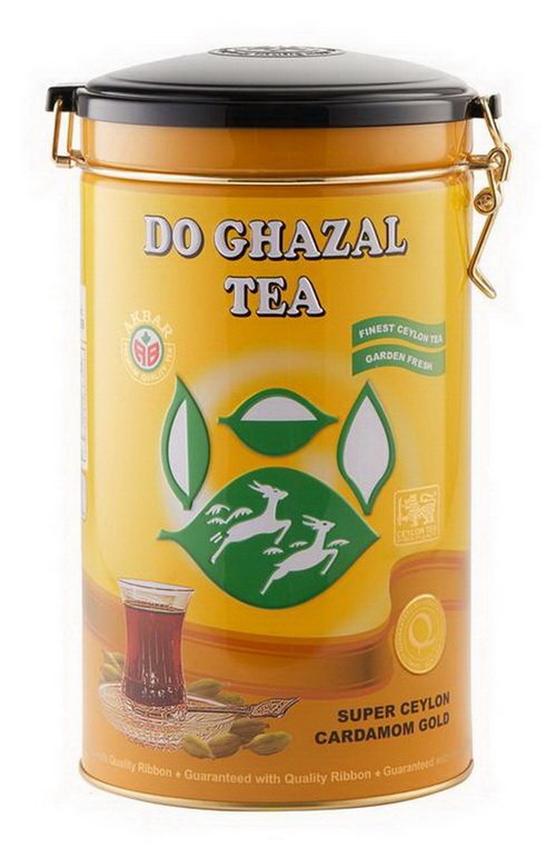 Do Ghazal Tea进口代理批发 Do Ghazal 茶 1494CTT 小豆蔻散茶罐装 10/400G