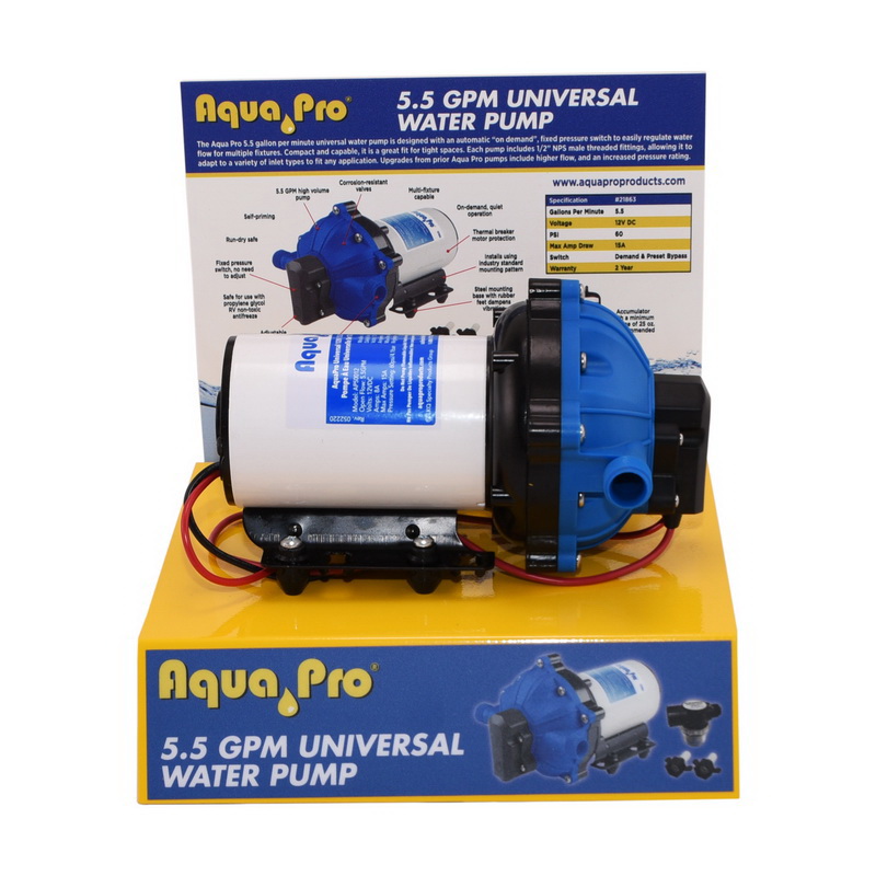 酷牌库|商品详情-Aqua Pro进口代理批发 Aqua Pro 显示 5.5 Gpm 泵、Aqua Pro 55GPUMPDSP