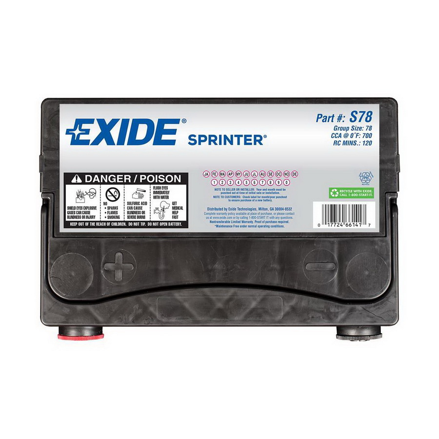 酷牌库|商品详情-Exide进口代理批发 Exide S78 Exide Sprinter 经典版