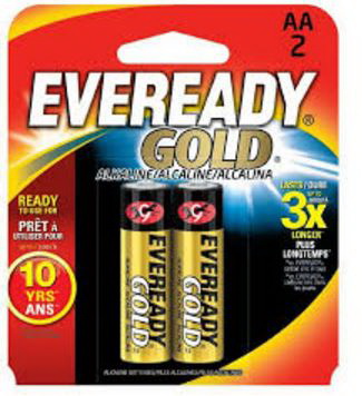 Prim Source进口代理批发 Prim Source Eveready 金色碱性 Aa，Eveready A91BP-2