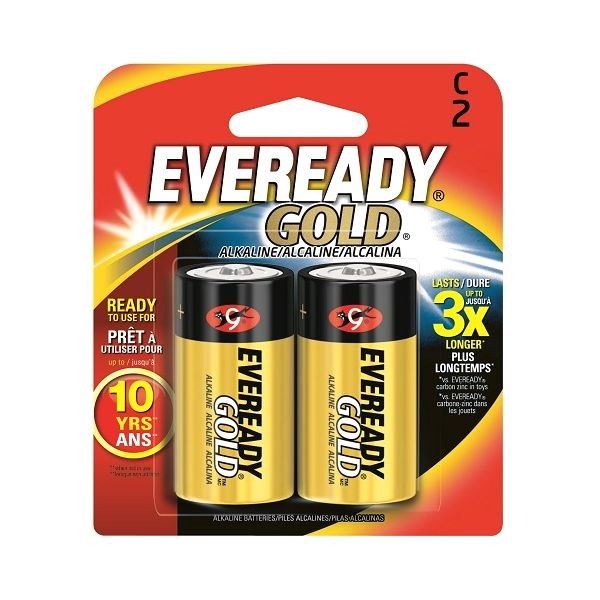 Prim Source进口代理批发 Prim Source Eveready Gold 碱性 C，Eveready A93BP-2