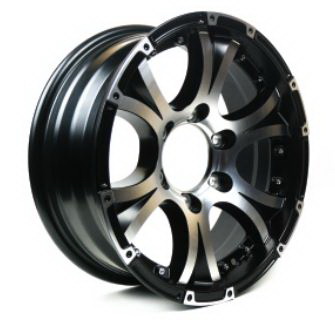 Truck Master Designs进口代理批发 Truck Master Designs 16X6 6X5.5 Blkmachfclip 0 Os 3540，模仿大师 AX02660655BMFL