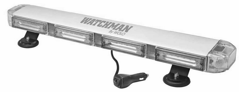 Wolo进口代理批发 Wolo Watchman LED 迷你酒吧警告琥珀色/Cl，Wolo MFG 7829MP-AC