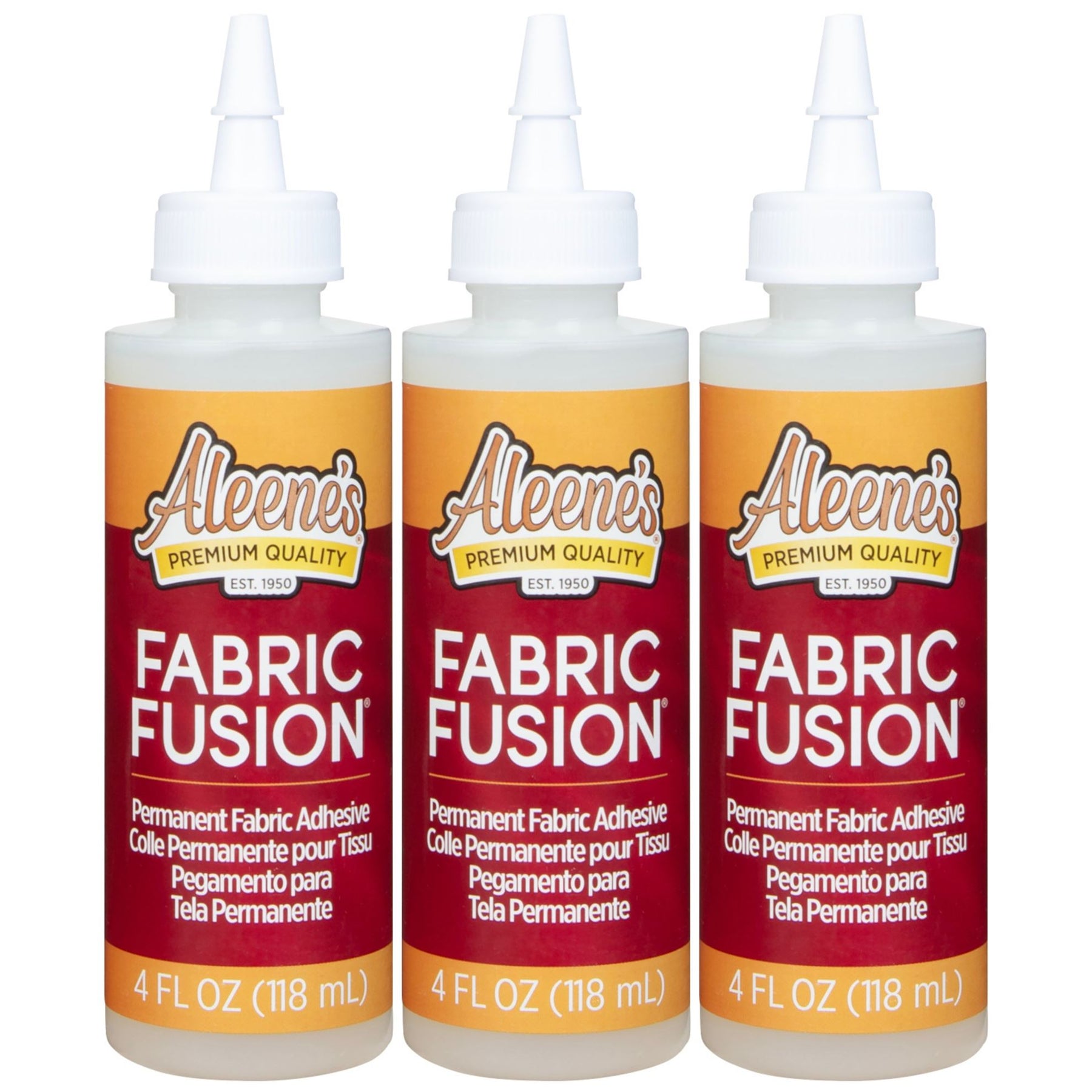 ALEENES进口代理批发 Aleene的织物融合4 fl。盎司。 3包