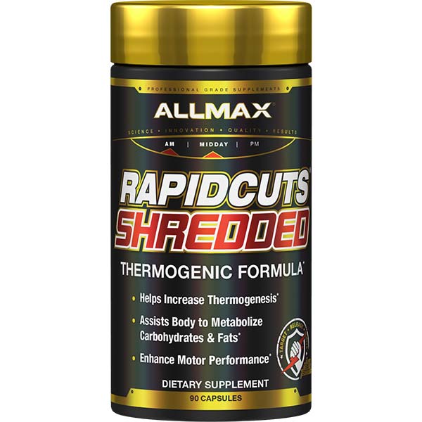 ALLMAX进口代理批发 rapparcuts?切碎的热脂肪燃烧器90胶囊